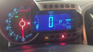 Code 82 Chevy Sonic 2013 (Oil Life Reset)