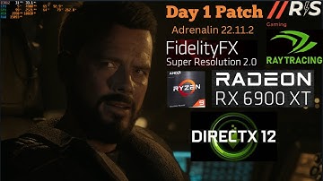 The Callisto Protocol Day 1 Patch | 6900XT | DirectX 12 | Ray Tracing | FSR 2.0 | Ultra Settings 4K