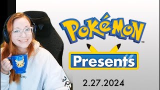 LIVE REACT - Pokemon Presents | February 2024