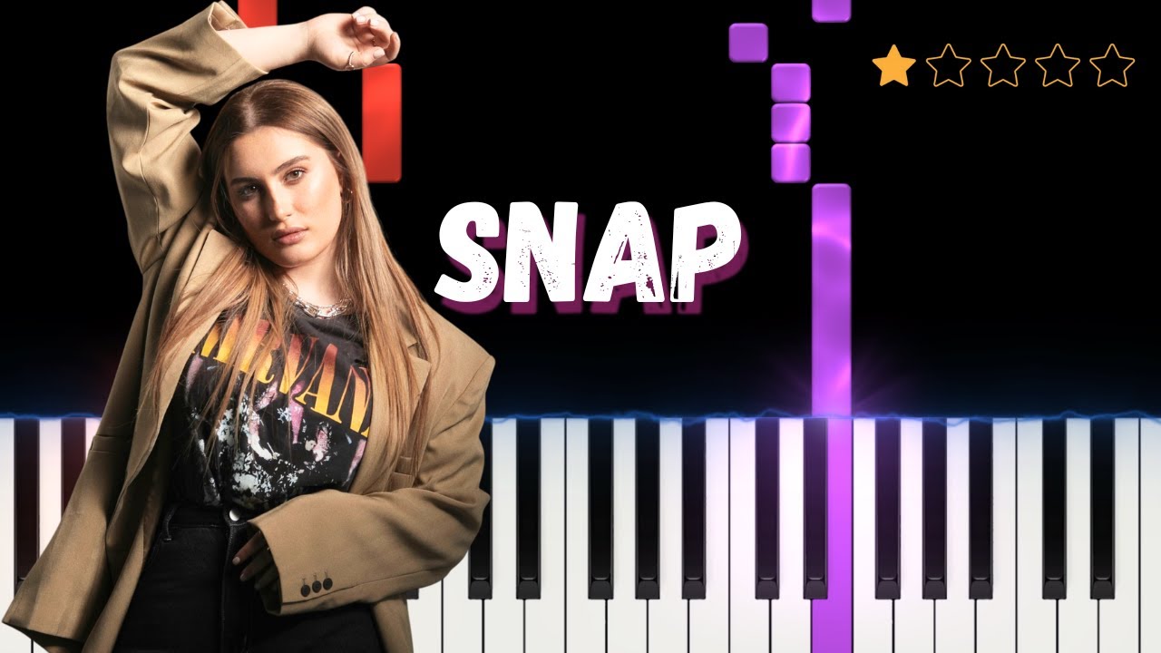 SNAP - Rosa Linn︱Easy Piano Tutorial