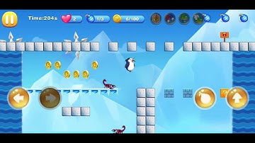 Penguin Run 2 - Level 21 Walkthrough | Android Game