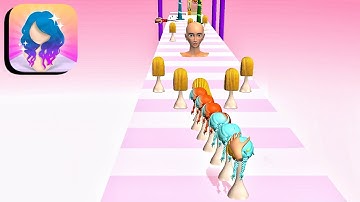 Wig Maker ​- All Levels Gameplay Android,ios (Part 12)