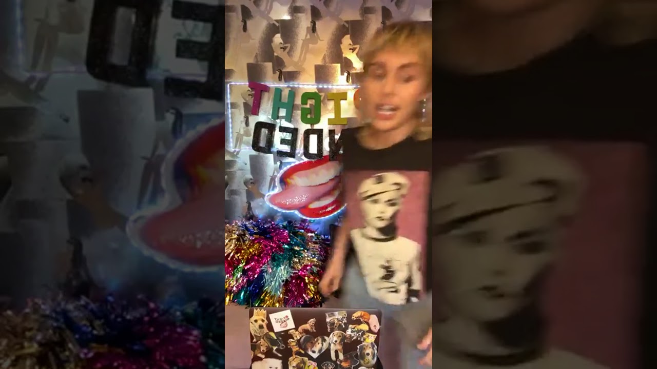 Miley Cyrus Live Stream, April 13, 2020