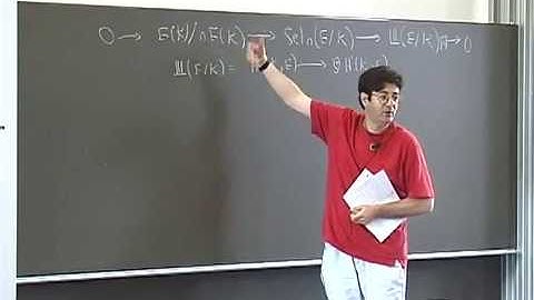 SummerSchool 20060731 1000 Darmon - Elliptic curves and modular forms