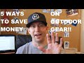 5 WAYS TO SAVE MONEY ON OUTDOOR REC/EXTREME SPORTS GEAR!