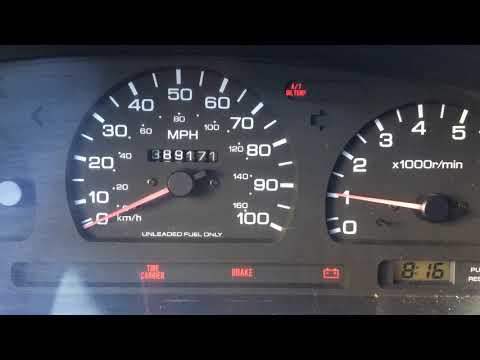 1994 Nissan Pathfinder - Dash Lights Problem