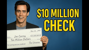 Jim Carrey Manifested $10 Million with a Fake Check — Here’s How It Came True
