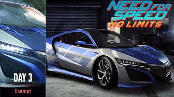 Need For Speed No Limits - Day 3 Devils Run Wolf County Honda NSX - iOS / Android