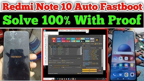 redmi note 10 auto fastboot problem 100% fix Free file || mi note 10 auto fastboot mode solution Fix