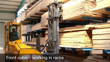 The Combilift 4 Way Sideloader -