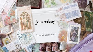 JournalSay Stationery Haul | $150 USD | Storage, Stickers, Washi \& More