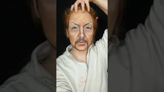 Turning into joe exotic with makeup ? makeupshorts makeup tigerking shorts makeuptutorial