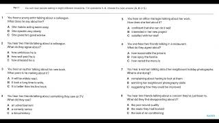Full B2  Listening Test 6 with Answers