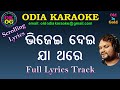 Bhijei dei jaa thare karaoke with lyrics