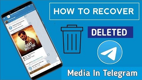 HOW TO RESTORE OR BACKUP DELETED MESSAGES..ETC ON TELEGRAM