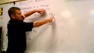 Acceleration=Non constant Velocity