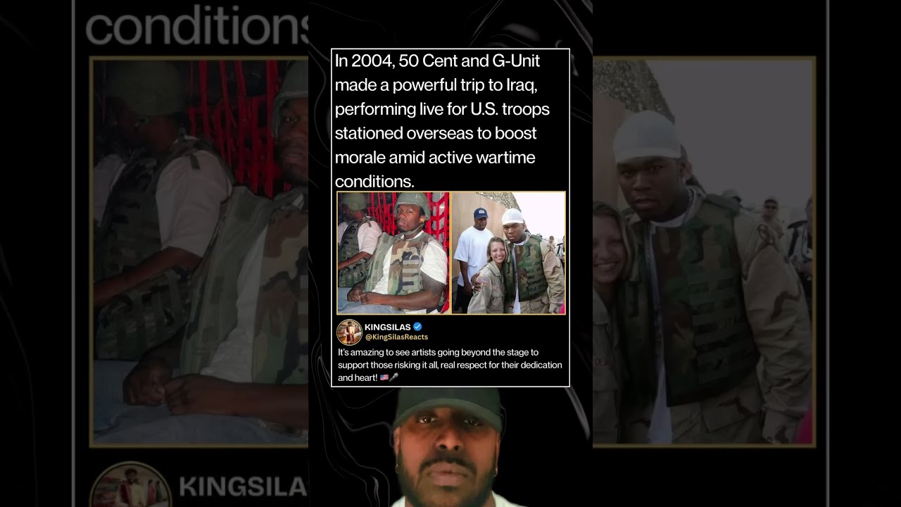In 2004 50 Cent And G Unit Made A Powerful Trip To Iraq Performing Live For U S Troops Stationed
