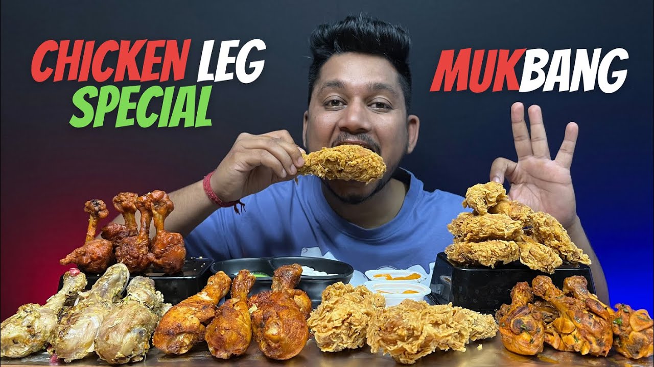 6 Types of Chicken Leg Pieces KFC Smoky Red Stuffed Tangdi Kebab