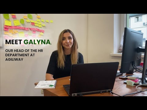 Meet Galyna, Head of HR Department at Agiliway