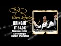 Elvis 1975 Bringin It Back HQ Lyrics mp3