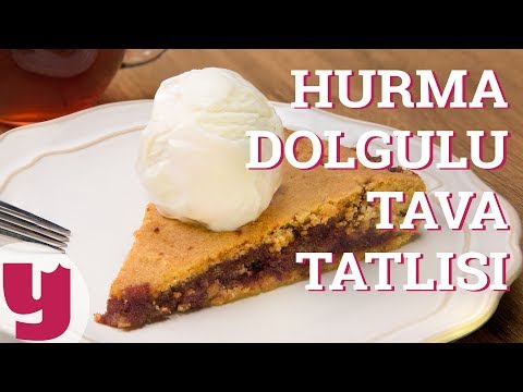 Hurma Dolgulu Tava Tatlısı Tarifi (Üstüne de Dondurma!) | Yemek.com