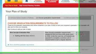 GAcollege411 - Your high school course plan