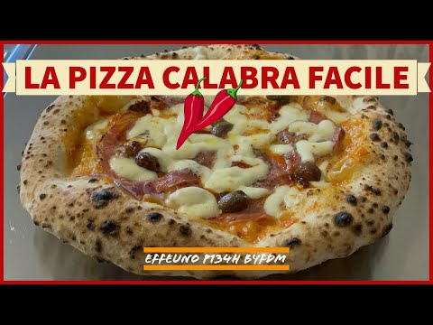 La PIZZA CALABRA facile - COME FARE una delle pizze più saporite