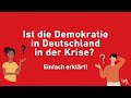 Einfach erklrt demokratie in deutschland in der krise