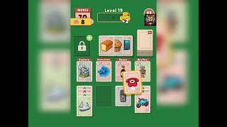 Stamp Solitaire Level 19 Solution | Stamp Solitaire : Card Matching Level 19