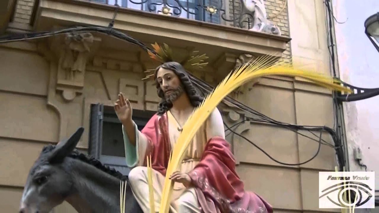 Procesión entrada a Jerusalén Fortuna (Murcia)