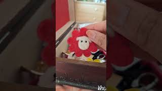 ASMR Jewellery Box & Trinket Triggers - My mom's brooch collection 💖 #asmrnotalking #unboxingasmr