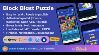 Block Puzzle Pro - Admob Ready Unity Template screenshot 3