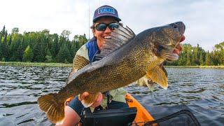 FLY FISHING for Walleye!