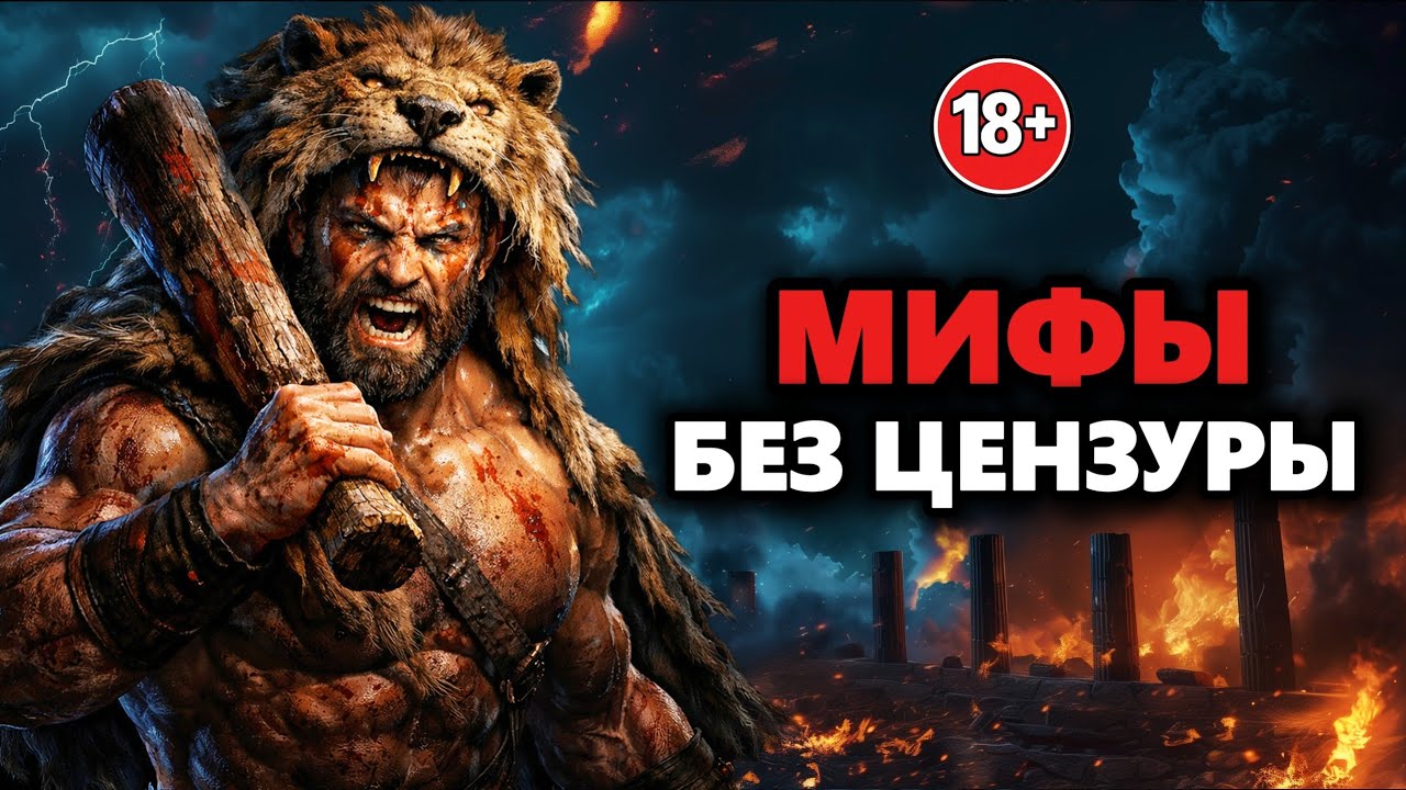 Полная история Геракла🌙 Мифы Древней Греции без цензуры / Лекция для сна