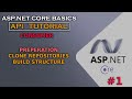 ASP.NET CORE API CONSUMER | Preparation - Repository Clone - Build Structure #1