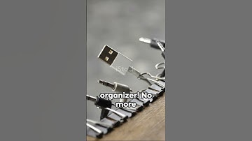 Hack 1  Instant Cable Organizer