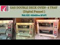 Gas double deck oven  4 tray  arise equipments india