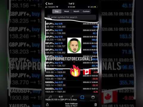 VIP Prophetic Forex Trading Signals Testimonials