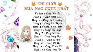 Trong 12 Cung Hoàng Đạo Nữ , Ai Xinh Đẹp Nhất? Cung Hoàng Đạo Nào Có Nụ Cười Đẹp Nhất