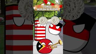 Dirgahayu Republik Indonesia   countryball indonesia independenceday