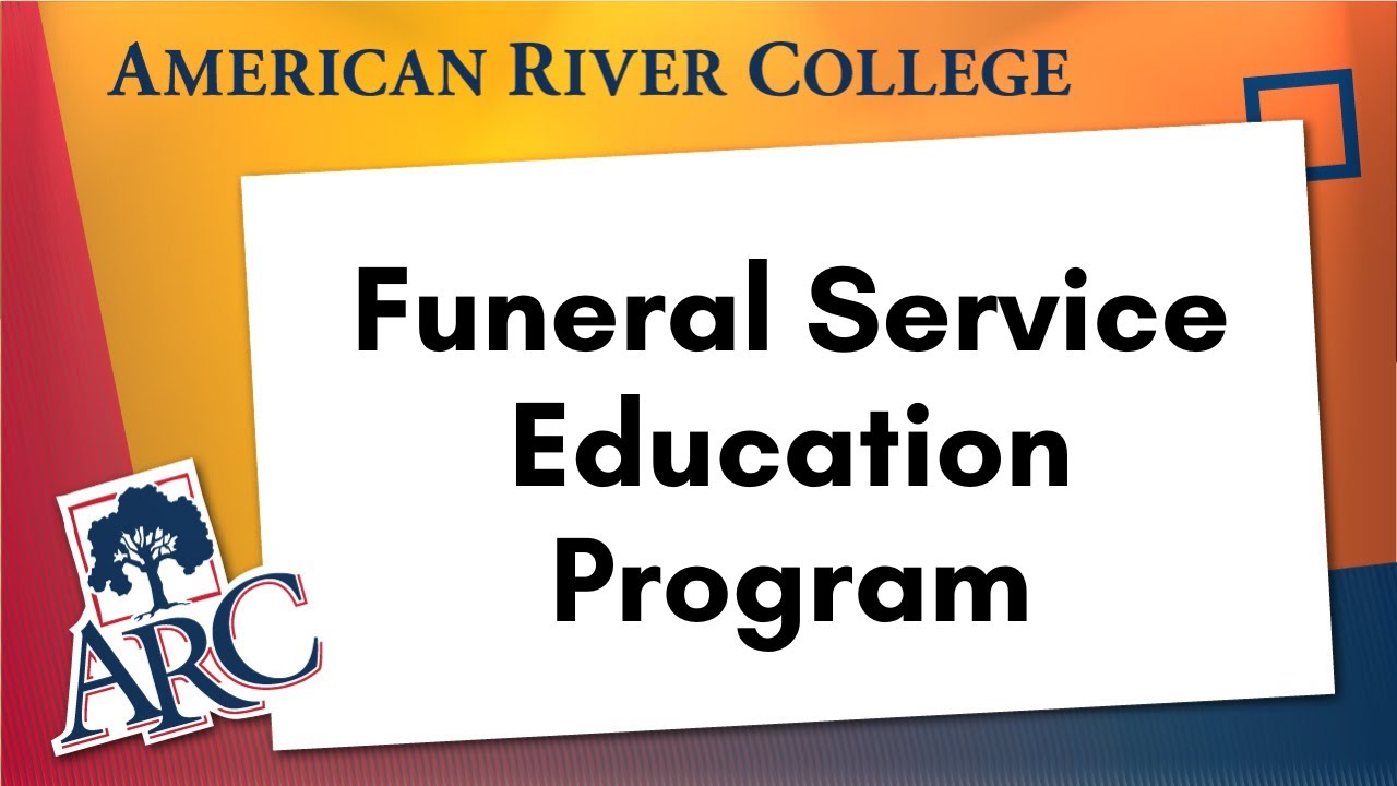 American River College Funeral Service Education Program - YouTube