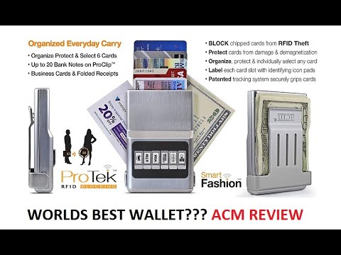 Worlds Best Wallet? ACM Wallet Review (NEWEST VERSION WITH RFID)