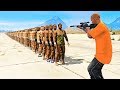 HOW MANY PEOPLE Can 1 BULLET Kill in GTA 5