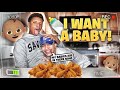 I WANT A BABY RIGHT NOW  (I'm having a kid FINALLY) 🤰👨‍🍼MUKBANG GLO.TWINZ