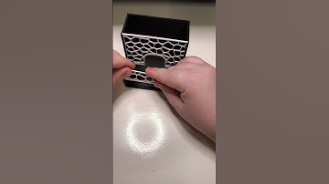 Cotton Swabs Dispenser #3dprinting #3d #gadgets #3dprinter