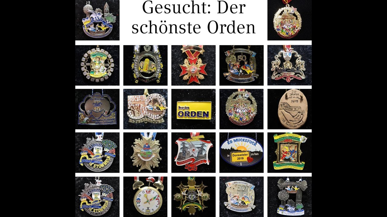Wer hat den schönsten Orden YouTube