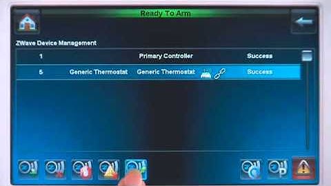 Tuxedo Touch and Z-Wave Devices