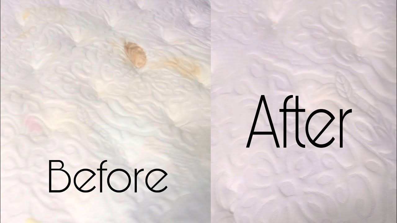 Clean my mattress with the BISSELL Little Green ProHeat Portable Deep