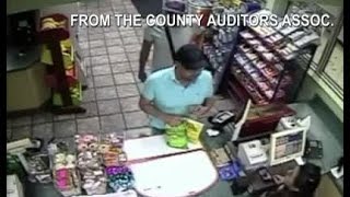 Hackers install a card skimmer in a matter of seconds