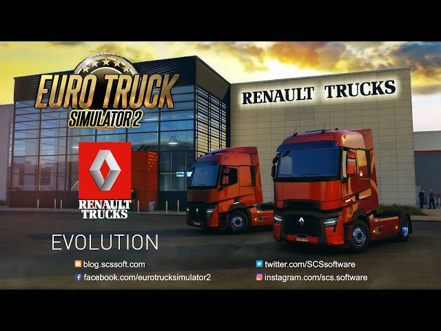 Renault S New T Trucks Revealed In Euro Truck Simulator 2 Renault S New T Trucks Revealed In Euro Truck Simulator 2